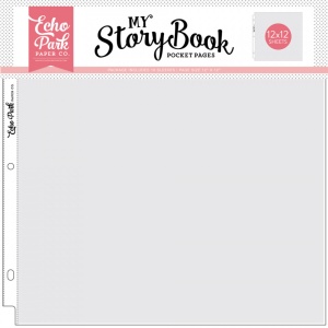 Echo Park My Story Book Pocket pages 12"x12" (30,5 x 30,5 cm) 10 stuks MSBPP1201 (Locatie: S2)
