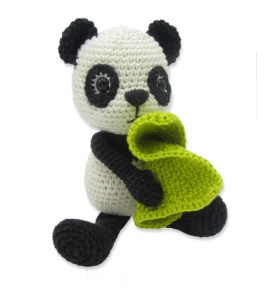Hardicraft haakpakket Panda Tom 22 cm HC-40IC59