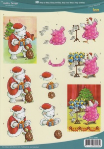 Hobby design knipvel kerst 73083 (Locatie: 2417)