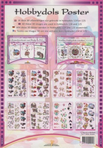 Hobbydols poster nr. 124 en 125