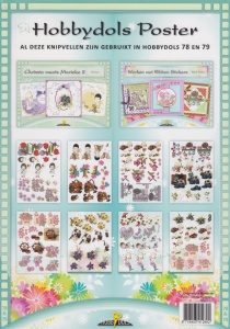 Hobbydols poster nr. 78 en 79
