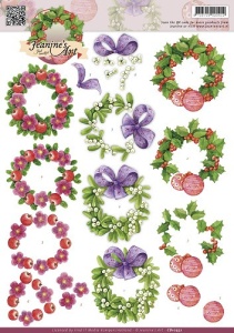 Jeanine's Art knipvel kerstmis CD10552 (Locatie: 2940)