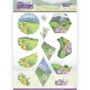 Jeanine's Art knipvel landschappen CD11293 (Locatie: 4340)