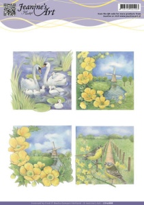 Jeanine's Art knipvel natuur CD10888 (Locatie: 4620)