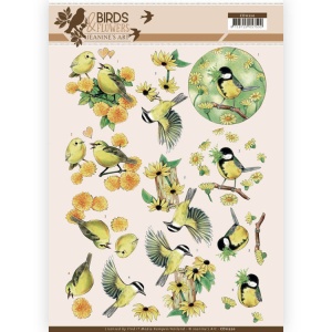 Jeanine's Art knipvel vogels CD11220 (Locatie: 4627)