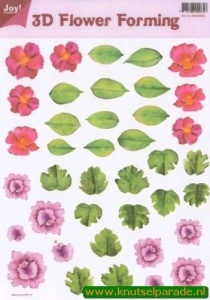Joy Crafts 3D Flower forming transparant 6018 0004 (Locatie: 1562)