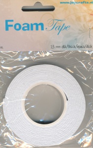 Joy! Crafts foamtape 12mm x 2m x 1,5 mm dik 6500/0022