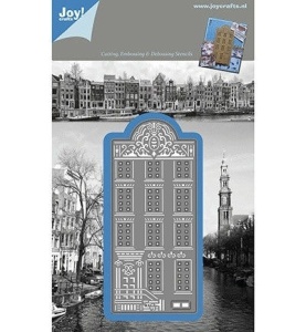 Joy! Crafts snij- embos- en debosmal Grachtenhuis 1201/0085 (Locatie: H227)