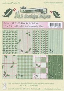 Le Crea Design, design paper, Christmas, A5 51.8329 (Locatie: S2)