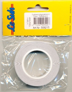 Le Suh dubbelzijdig plakband 15mm x 10mtr. 508215 (Locatie: K2)