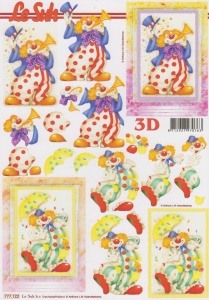 Le Suh knipvel clown 777122 (Locatie: 0311)