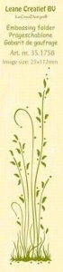Leane Creatief embossing folder Long Grass 35.1758