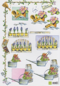 Marianne design knipvel bloemen IT511 (Locatie: 0510)