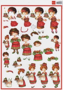 Marianne Design snoesjes kerst 3DHM 0044 (Locatie: 0134)