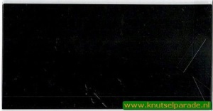 Romak dubbele vierkante kaarten 12,5 cm x 12,5 cm zwart per stuk k2-099-027 (Locatie: D24 )