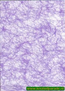 Spinnenweb papier lila A4 118110 (Locatie: 1520)