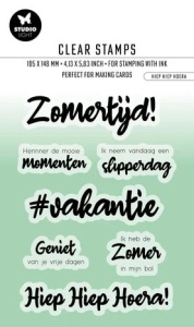 Studio Light Clear Stamps Hiep Hiep Hoera BL-ES-STAMP461 (Locatie: i252)