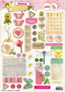 Studio Light Easy 3D Stansvel A4 Celebrate Spring EASYCS564 (Locatie: 2725)