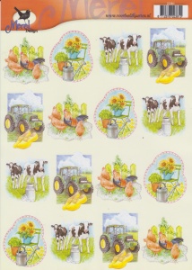 Voorbeeldkaarten merel design dieren 2381 (Locatie: 2433)