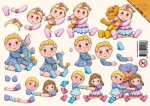 Voorbeeldkaarten stansvel kinderen PO 1069 (Locatie: 1330)