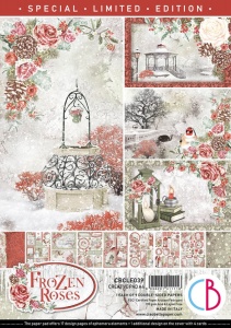 Ciao Bella, Creative Pad A4, Frozen Roses, CBCLE039