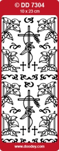 Doodey sticker zilver DD7304 (Locatie: T170)
