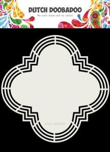 Dutch Doobadoo Dutch Shape Art Esmee 21 x 21 cm. 470.713.187 (Locatie: 2725)