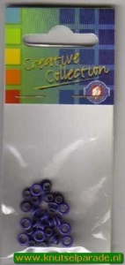 Eyelets kobalt blauw 25 stuks nr.20407/08 (Locatie: 5RC1 )