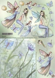 GeBe design knipvel Fantasy Fairy GL6026 (Locatie: 1406)