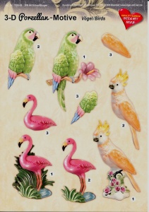 Hearty Crafts knipvel vogels 7520-05 (Locatie: 1430)