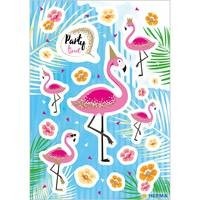 Herma stickers flamingo party time glitter 2 vel 15452 (Locatie: HE017)