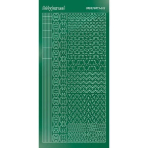 Hobbydots stickervel glanzend groen STDM122 (Locatie: N260)