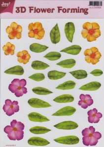 Joy Crafts 3D Flower forming transparant 6018/0006 (Locatie: 1560)