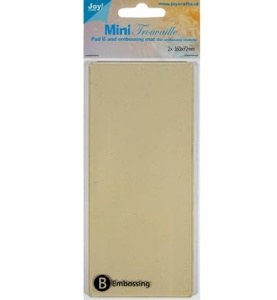 Joy! Mini Trouvaille plaat B en embossingmat 6200/0931 (Locatie: K1)