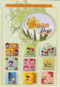 Knipvellen boek made my Betsy Lurvink Spring Cards nr. 2 (Locatie: 2682)