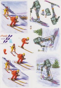 Le Suh knipvel wintersport 821509 (Locatie: 2704)