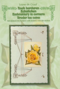 Leane creatief, hoekborduren met stickers (Locatie: k3)