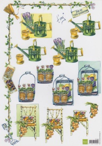 Marianne design knipvel bloemen IT509 (Locatie: 0508)