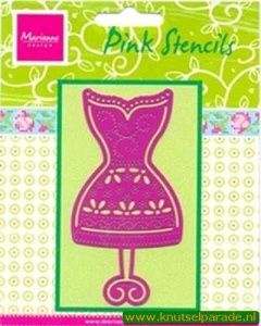 Marianne Design pink stencils PK 9003 (Locatie: D03 )