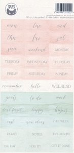 Piatek13 Stickersheet Journal 13 1 vel (Locatie: B301)