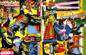 Poezieplaatje Circus MLP1307 (Locatie: MP089)
