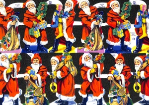 Poezieplaatje Kerstmannen MLP782 (Locatie: MP076)