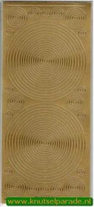 Starform sticker cirkels goud 1144 (Locatie: G030)