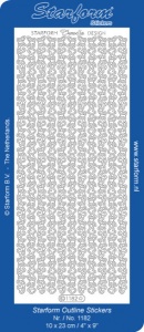 Starform stickervel goud 1182 (Locatie: g224)
