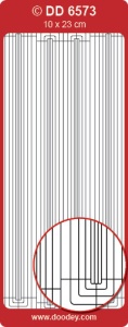 Stickervel goud rand DD6573 (Locatie: K215)