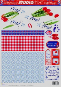 Studio Light knipvel delfts blauw STAPSL1086 (Locatie: 6732)