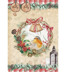 Studio Light stansblok Card Making Pad Holly Jolly Essentials nr.9 SL-ES-CMP09