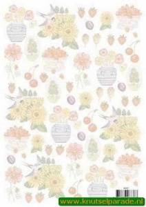 Vellum bloemen 8838T (Locatie: 2704)