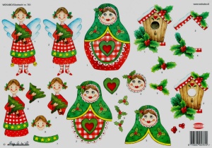 Wekabo knipvel kerstmis 761 (Locatie: 5561)