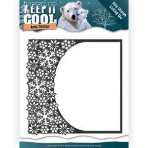 Amy Design snij- en embosmal Keep it Cool Rounded Frame ADD10159 (Locatie: L24)